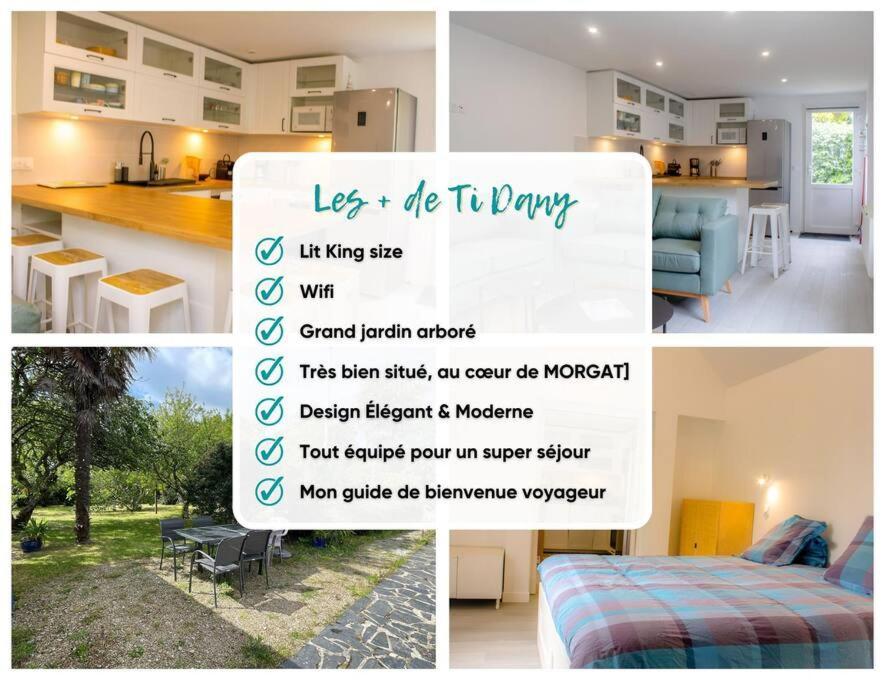Ty Dany-Wifi-Plage A Pieds Crozon Eksteriør billede